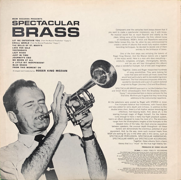 Roger Mozian : Spectacular Brass (LP)