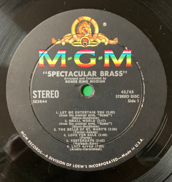 Roger Mozian : Spectacular Brass (LP)