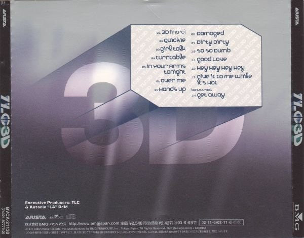 TLC : 3D (CD, Album)