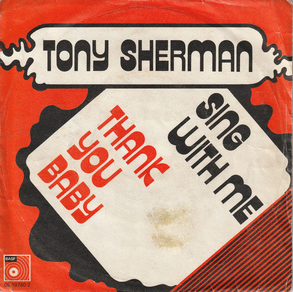 Tony Sherman : Sing With Me (7", Single)