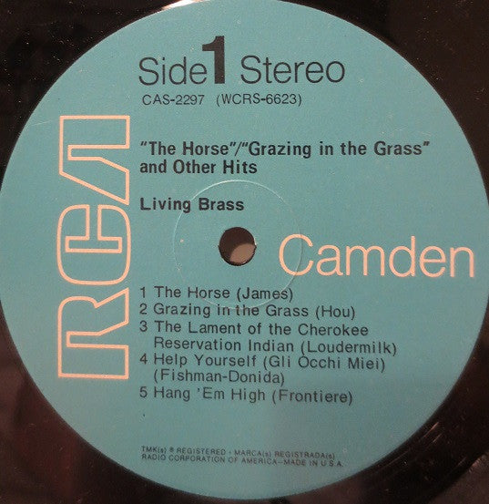 Living Brass : The Horse / Grazing In The Grass And Other Hits (LP)