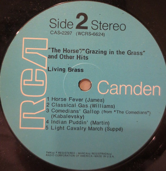 Living Brass : The Horse / Grazing In The Grass And Other Hits (LP)