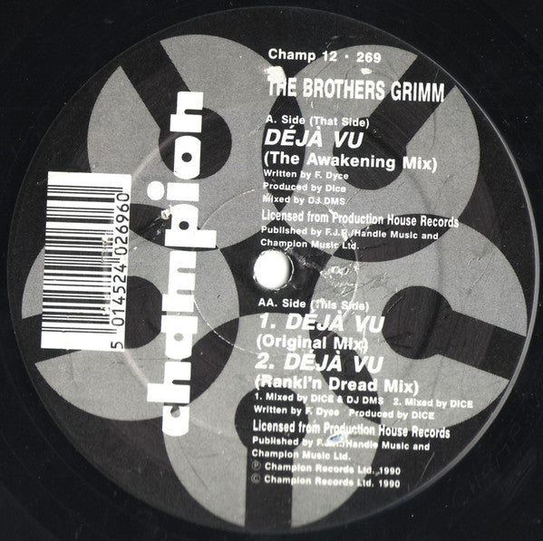 The Brothers Grimm : Deja Vu (12")