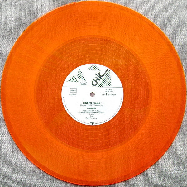 Presence (3) : Help Me Mama (12")