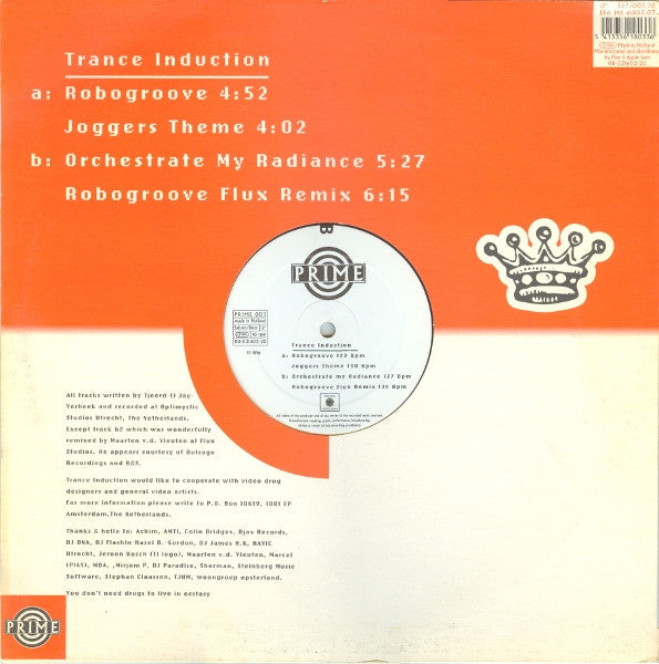 Trance Induction : Advanced Sonic Rituals EP (12", EP)