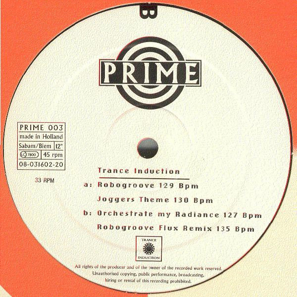 Trance Induction : Advanced Sonic Rituals EP (12", EP)