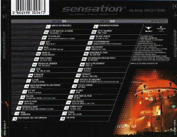 Various : Sensation 2005: Black Edition (2xCD, Comp, Mixed)