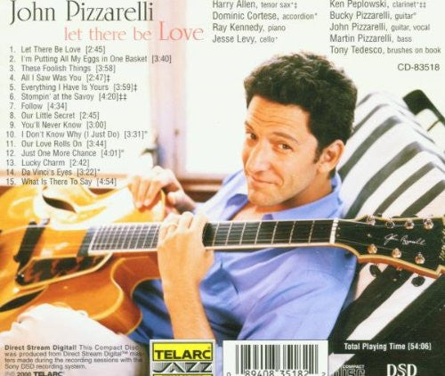 John Pizzarelli : Let There Be Love (CD, Album)