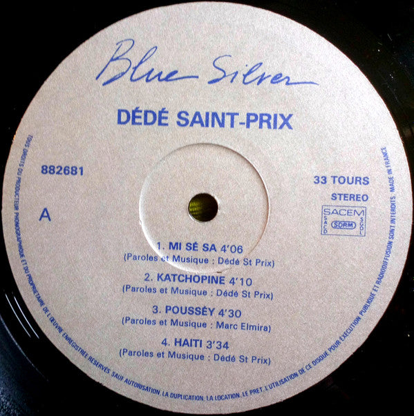 André Saint-Prix : Mi Sé Sa (LP, Album)