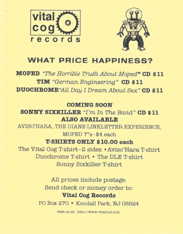 The Diane Linkletter Experience : The Diane Linkletter Experience EP (7", EP, Ltd, Num)