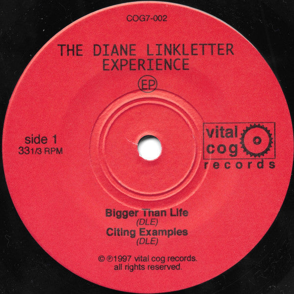 The Diane Linkletter Experience : The Diane Linkletter Experience EP (7", EP, Ltd, Num)