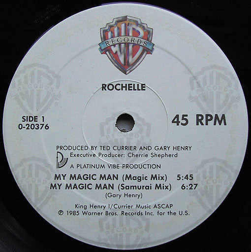 Rochelle : My Magic Man (12", Maxi)