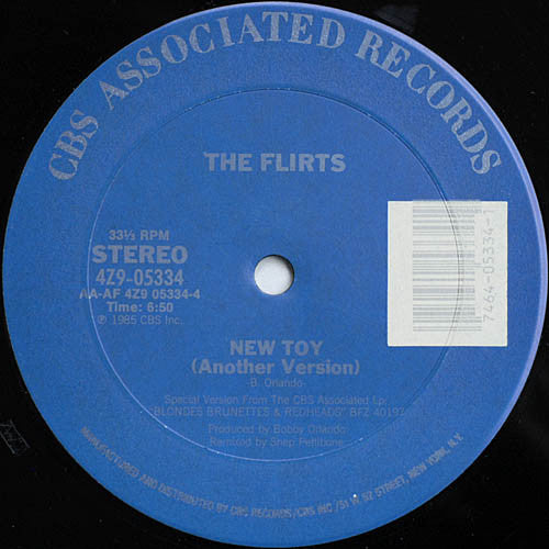 The Flirts : New Toy (12")