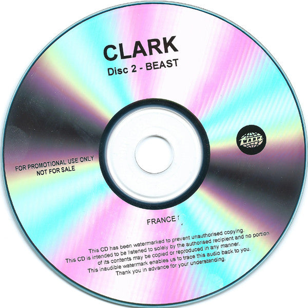 Chris Clark : Feast / Beast (2xCDr, Comp, Copy Prot., Promo)