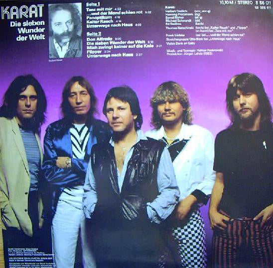 Karat : Die Sieben Wunder Der Welt (LP, Album, Glo)