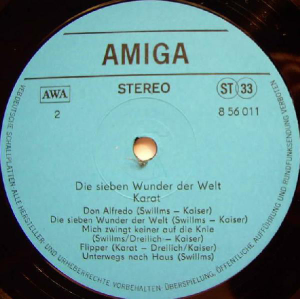 Karat : Die Sieben Wunder Der Welt (LP, Album, Glo)