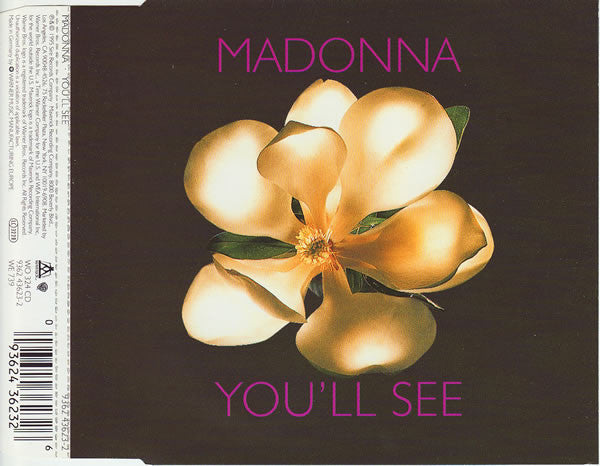 Madonna : You'll See (CD, Single)