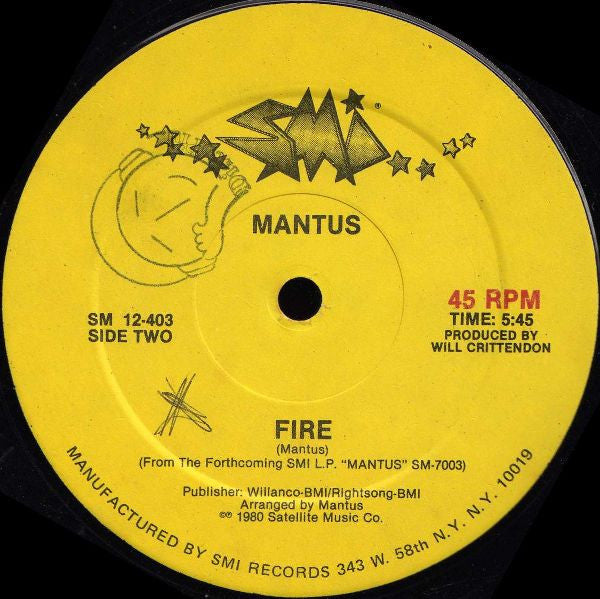 Mantus : Love Is A Natural Thing (12")