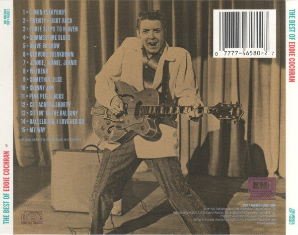 Eddie Cochran : The Best Of Eddie Cochran (CD, Comp)