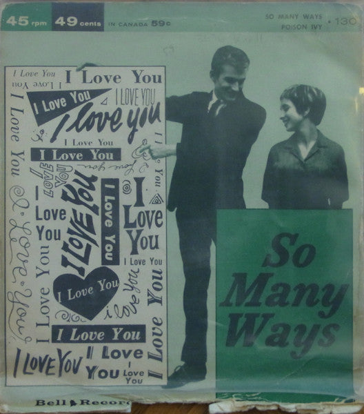 The Red Lines, Roy Blaine : Poison Ivy / So Many Ways (7")