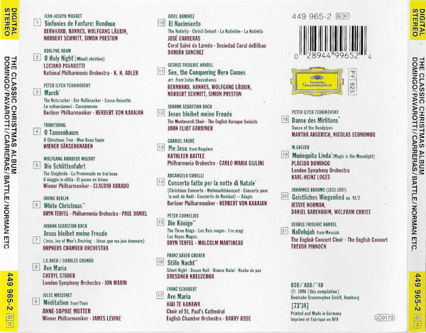 Various : The Classic Christmas Album (CD, Comp)