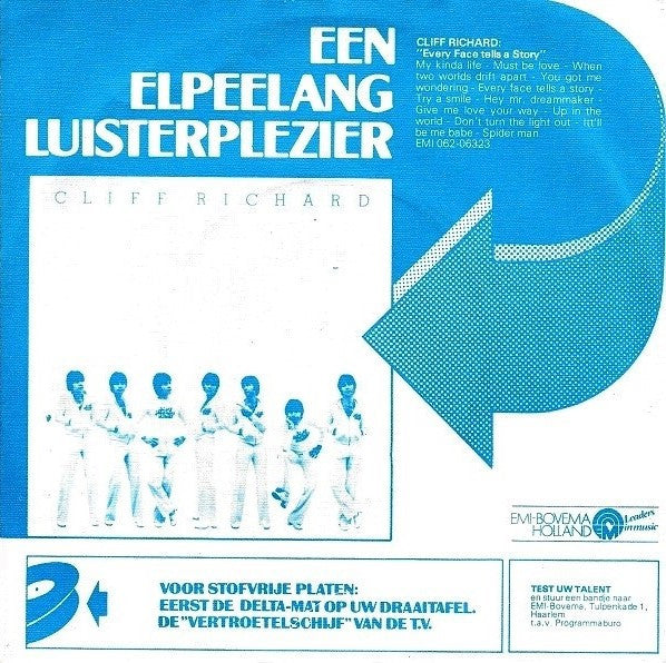 Cliff Richard : When Two Worlds Drift Apart (7", Single)