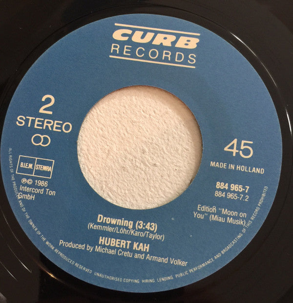 Hubert Kah : Limousine (7", Single)