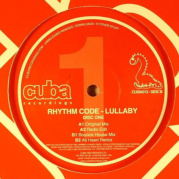 Rhythm Code : Lullaby (12")