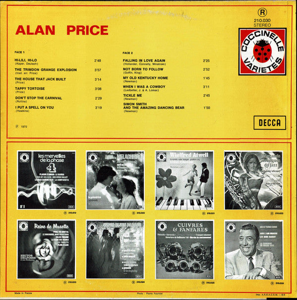 Alan Price : Alan Price (LP, Comp, RE)