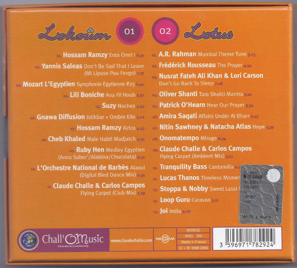 Claude Challe : Flying Carpet (2xCD, Comp, Mixed, RE)