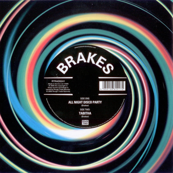 Brakes : All Night Disco Party (7", Single)
