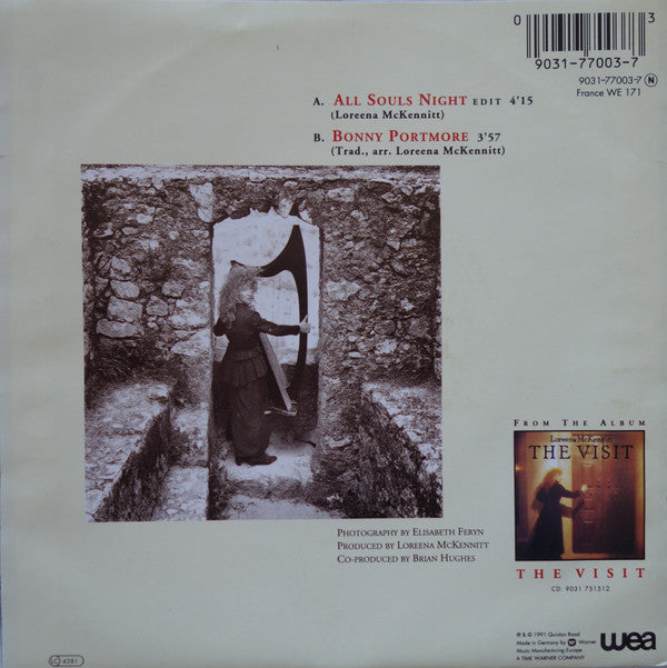 Loreena McKennitt : All Souls Night (7", Single)
