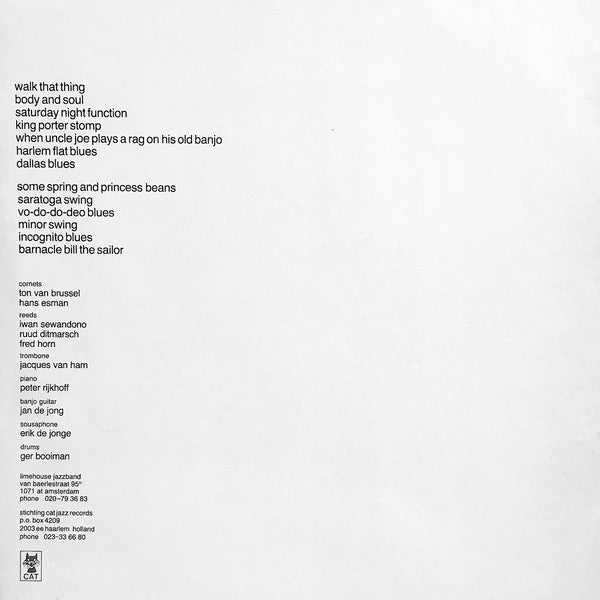 Limehouse Jazzband : Walk That Thing (LP)