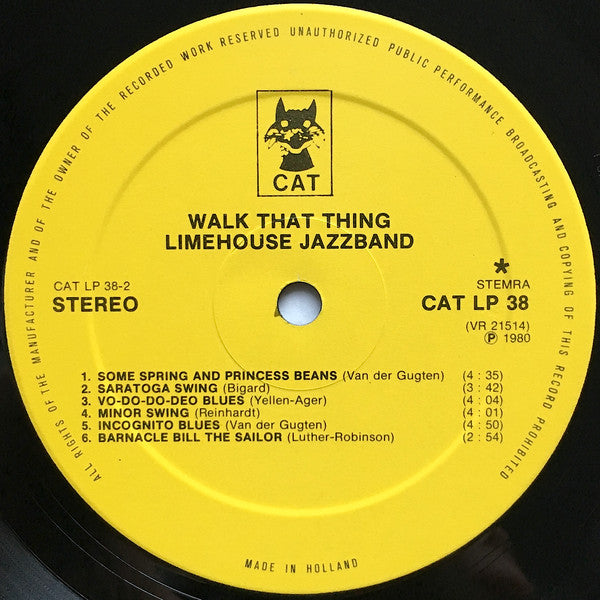 Limehouse Jazzband : Walk That Thing (LP)
