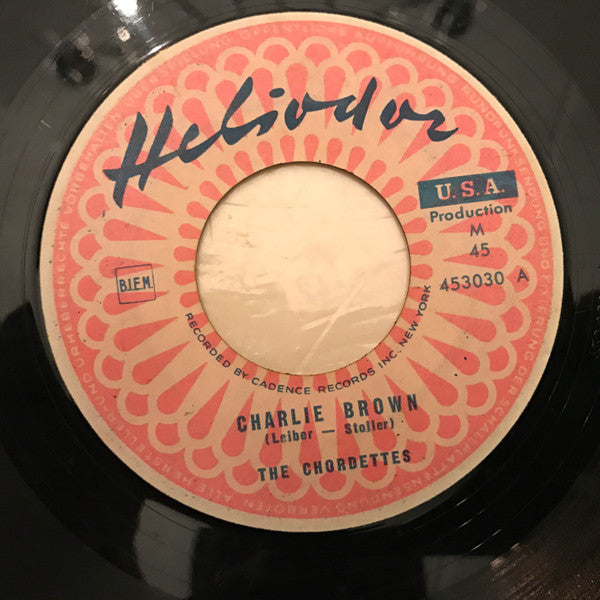 The Chordettes : Charlie Brown (7", Single)