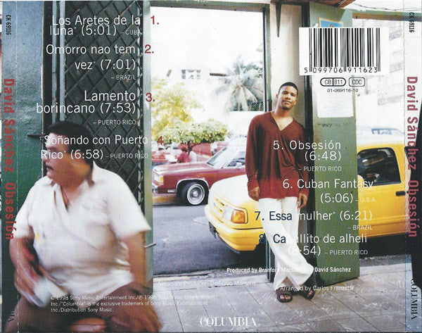 David Sanchez (3) : Obsesión (CD, Album)