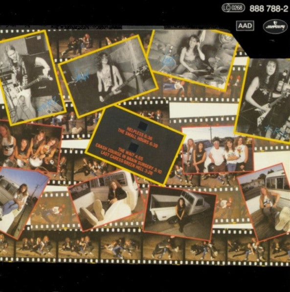 Metallica : The $5.98 E.P. Garage Days Re-Revisited (CD, EP)