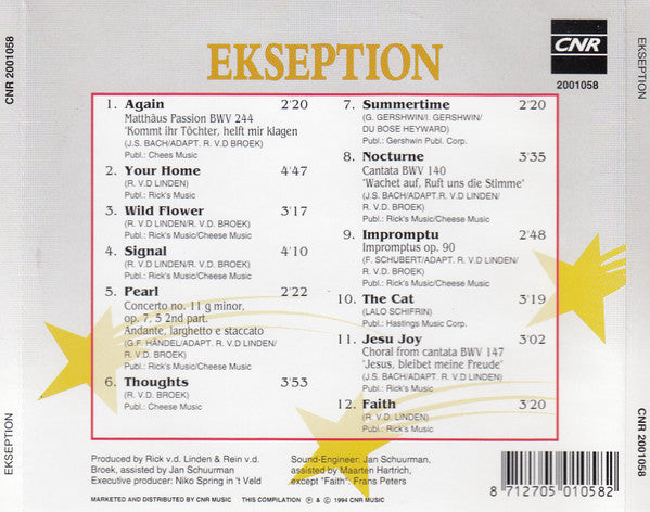 Ekseption : Ekseption  (CD, Album)