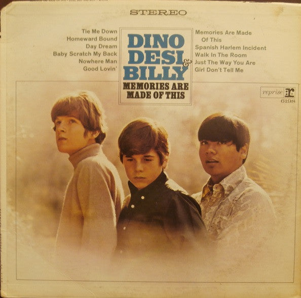 Dino, Desi & Billy : Memories Are Made Of This (LP, Album)