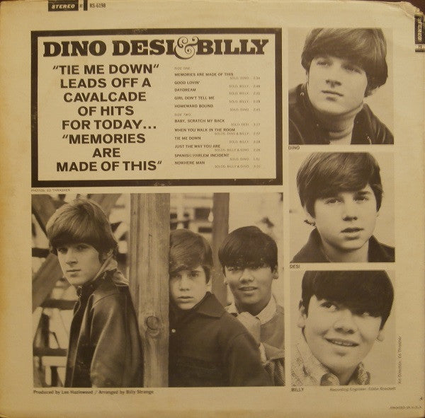Dino, Desi & Billy : Memories Are Made Of This (LP, Album)