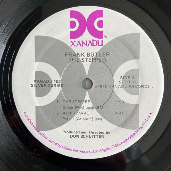 Frank Butler : The Stepper (LP, Album)