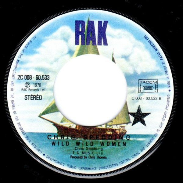 Chris Spedding : Silver Bullet (7", Single)