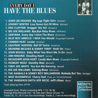 Various : Every Day I Have The Blues (CD, Comp)
