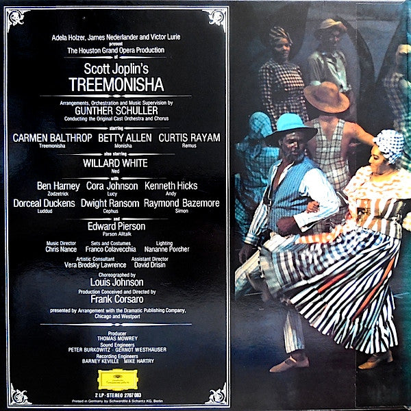 Scott Joplin : Treemonisha (Original Cast Recording) (Box, Album + 2xLP)