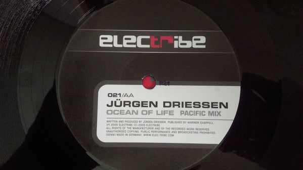 Jürgen Driessen : Ocean Of Life (12")