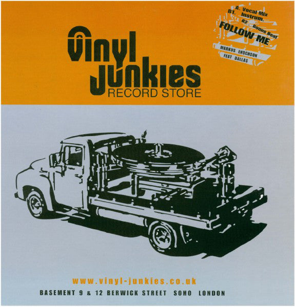 Markus Enochson Feat Dallas Tamaira : Follow Me (12")