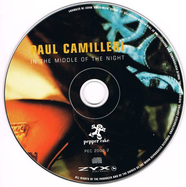 Paul Camilleri : In The Middle Of The Night (CD, Album)
