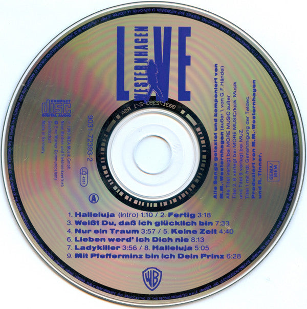 Marius Müller-Westernhagen : Live (2xCD, Album)