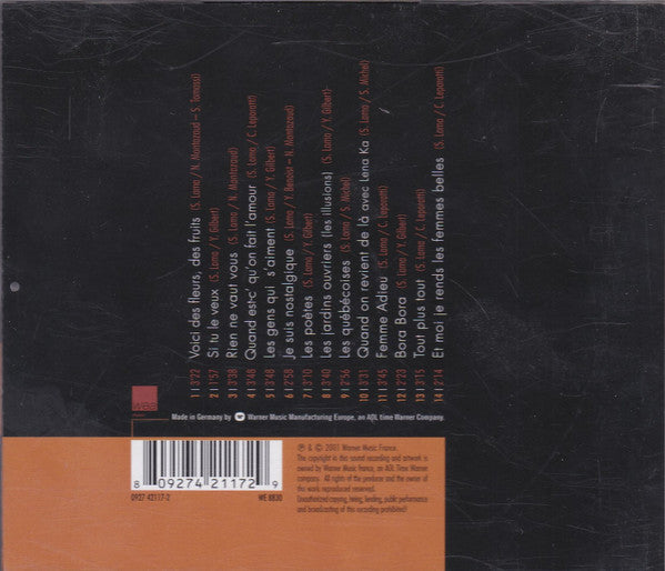 Serge Lama : Feuille A Feuille (CD, Album)