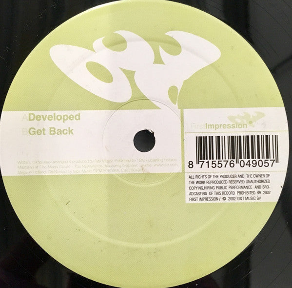 Rex Mundi : Developed / Get Back (12")